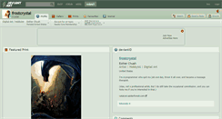 Desktop Screenshot of frostcrystal.deviantart.com