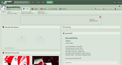 Desktop Screenshot of beyondinfinity.deviantart.com