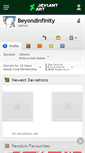 Mobile Screenshot of beyondinfinity.deviantart.com