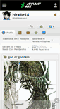 Mobile Screenshot of hiraite14.deviantart.com