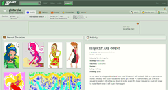 Desktop Screenshot of gintareka.deviantart.com