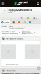 Mobile Screenshot of gypsygoddessdeva.deviantart.com
