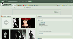 Desktop Screenshot of lampeduza.deviantart.com