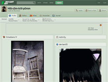 Tablet Screenshot of h0t-c0m-tr0i-p0mm.deviantart.com
