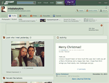 Tablet Screenshot of misskateykins.deviantart.com