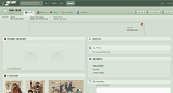 Desktop Screenshot of neoj666.deviantart.com