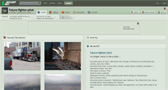 Desktop Screenshot of future-fighter-pilot.deviantart.com