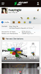 Mobile Screenshot of huayingjie.deviantart.com