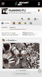 Mobile Screenshot of humming-fli.deviantart.com
