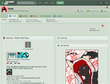 Tablet Screenshot of imoa.deviantart.com