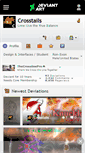 Mobile Screenshot of crosstails.deviantart.com