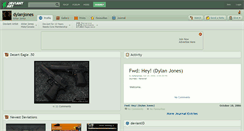 Desktop Screenshot of dylanjones.deviantart.com