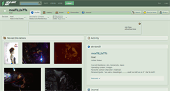 Desktop Screenshot of moatilliatta.deviantart.com