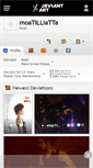 Mobile Screenshot of moatilliatta.deviantart.com