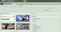 Desktop Screenshot of damonkeyattack.deviantart.com