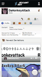 Mobile Screenshot of damonkeyattack.deviantart.com