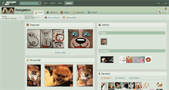 Desktop Screenshot of funnypets.deviantart.com