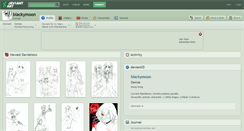 Desktop Screenshot of blackymoon.deviantart.com