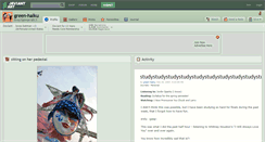 Desktop Screenshot of green-haiku.deviantart.com