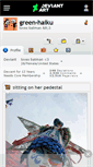 Mobile Screenshot of green-haiku.deviantart.com