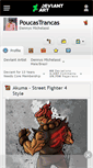 Mobile Screenshot of poucastrancas.deviantart.com
