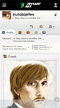 Mobile Screenshot of invisiblepen.deviantart.com