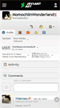 Mobile Screenshot of momochiinwonderland.deviantart.com