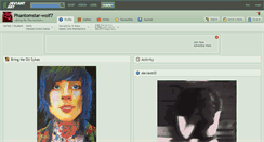 Desktop Screenshot of phantomstar-wolf7.deviantart.com
