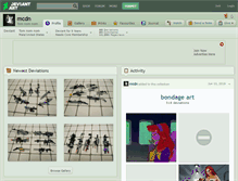 Tablet Screenshot of mcdn.deviantart.com