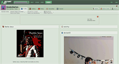 Desktop Screenshot of delatodarion.deviantart.com