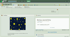 Desktop Screenshot of coolpenguin55.deviantart.com
