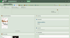 Desktop Screenshot of dianownserica.deviantart.com