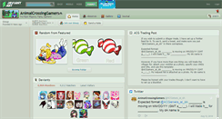 Desktop Screenshot of animalcrossinggamers.deviantart.com