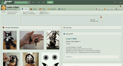 Desktop Screenshot of lunar-x-rain.deviantart.com