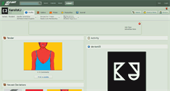 Desktop Screenshot of karoliskj.deviantart.com