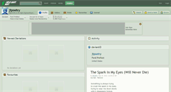 Desktop Screenshot of jtpoetry.deviantart.com