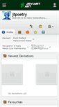 Mobile Screenshot of jtpoetry.deviantart.com