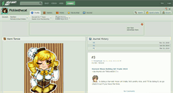 Desktop Screenshot of picklesthecat.deviantart.com
