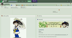 Desktop Screenshot of lynthatye.deviantart.com