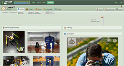 Desktop Screenshot of grekoff.deviantart.com