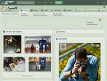 Tablet Screenshot of grekoff.deviantart.com
