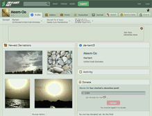 Tablet Screenshot of meem-oo.deviantart.com