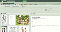 Desktop Screenshot of harvestmoonchronicle.deviantart.com