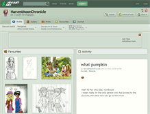 Tablet Screenshot of harvestmoonchronicle.deviantart.com