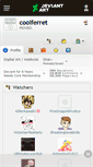 Mobile Screenshot of coolferret.deviantart.com