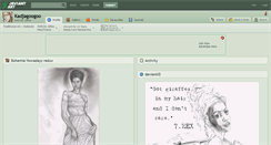 Desktop Screenshot of kadjagoogoo.deviantart.com