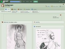 Tablet Screenshot of kadjagoogoo.deviantart.com