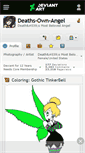 Mobile Screenshot of deaths-own-angel.deviantart.com
