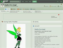 Tablet Screenshot of deaths-own-angel.deviantart.com