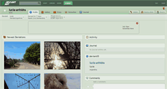 Desktop Screenshot of lucia-anhidra.deviantart.com